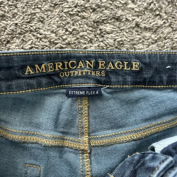 American Eagle Outfitters Dark Blue Men's Jeans - Picture 2 of 5